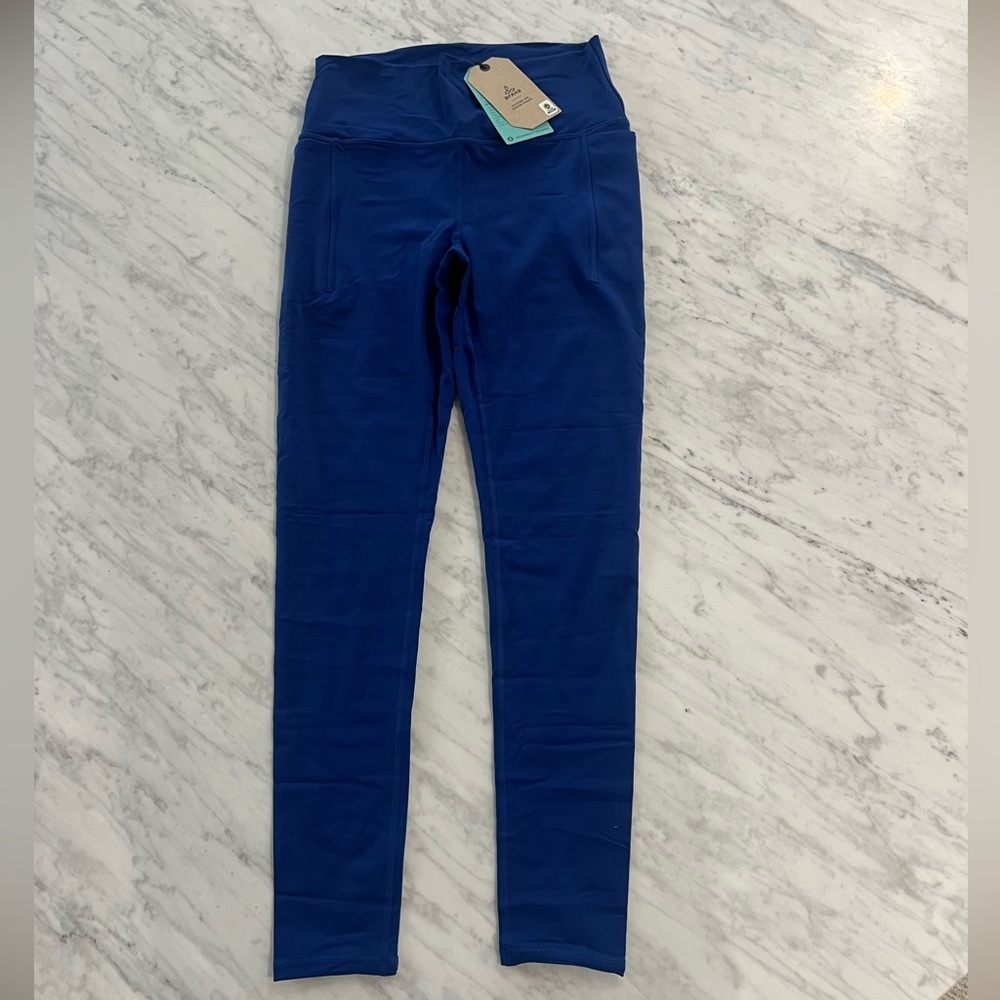 Sold ❌ prAna Women's $99 Luxara Pocket Legging High Rise Rich Sapphire NEW NWT - Picture 5 of 7